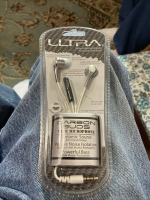 New Ultra Noise Isolating Earbuds With Microphone Powerful Bass 