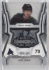2021-22 SPx Finite Rookies 309/399 Jan Jenik #F-17 y0i