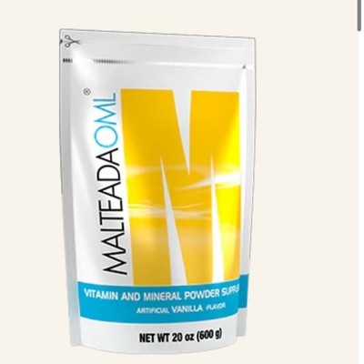 Malteada OML Vanilla flavored shake 20oz Omnilife