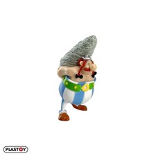 Asterix Figur Obelix mit Menhir 9cm Kunststoff Plastoy Sammlerobjekt