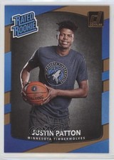 2017-18 Panini Donruss Rated Rookies Justin Patton #185 0qr0