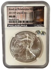 2017-(P) American Silver Eagle $1 Dollar Coin One Troy Ounce 0.999 Fine NGC MS69