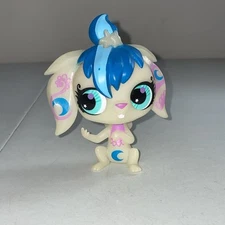 Littlest Pet Shop LPS Moonlight Fairies #2861 Star Glow 4.25" Bunny Figure