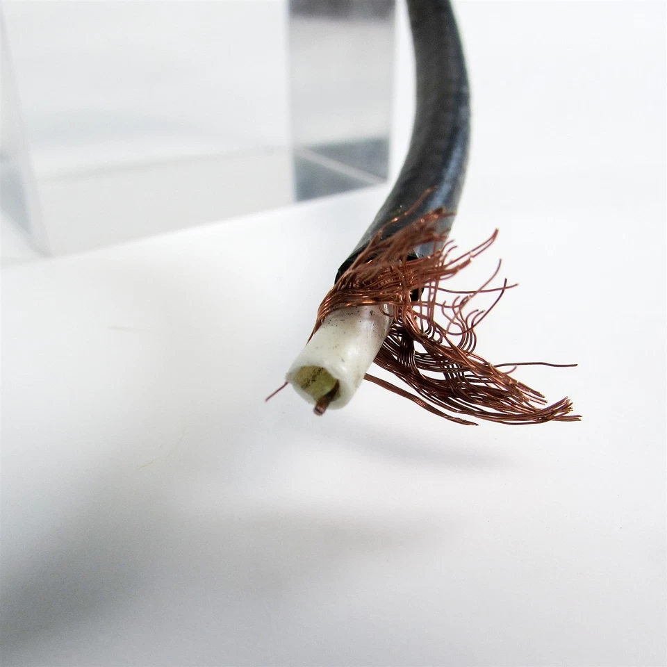 Carrete NOS de 500+ pies de cable coaxial A/U RG62 (323921) 22 AWG NSN: 6145-00-161-0913 Foto 3 de 3