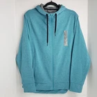 All In Motion Men's Soft Gym FZ Hoodie Size Medium Turquoise