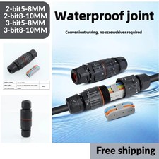 Wasserdicht Abzweigdose Stecker Elektrokabel Inline Kabel Slim Stecker IP68