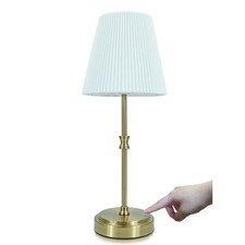 Cordless Table Lamp Rechargeable Vintage Gold-5000mAh Battery Operated Lamp f...