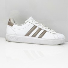Adidas Womens Grand Court GW9215 White Casual Shoes Sneakers Size 7