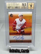 2015-16 Dylan Larkin SP Authentic TRUE GEM BGS 9.5 AUTO 10 Signed Rookie RC /99