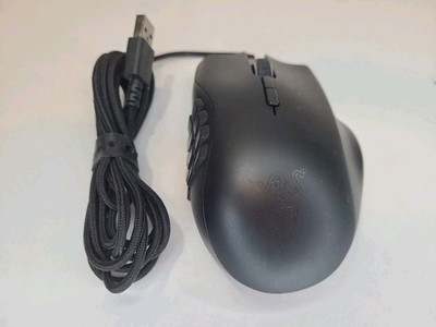 Razer Naga Trinity Corded USB RGB Gaming Computer Mouse 12 Button RZ01-0241