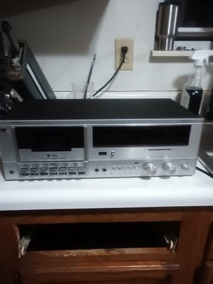 OPTONICA RT-6002 DOLBY STEREO CASSETTE DECK RECORDER - Parts or Repair VINTAGE