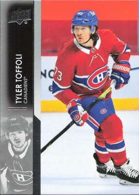 2021-22 Upper Deck Tyler Toffoli #99 - NM Card Montreal Canadiens
