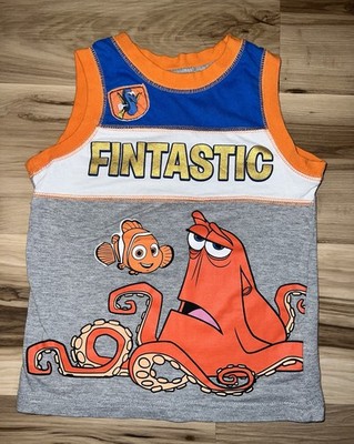 Okie Dokie Disney Pixar Finding Dory Nemo Dory Hank Tank Top Boys 5 Color Block