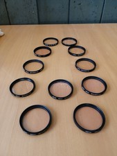 Posten Konvolut Filter Lens 49 mm Skylight 1A + 1B Hoya Vivitar Rowi 11 St. (B65