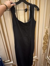 Dolce and Gabanna Women's Black Dress Size 40 Made In Italy