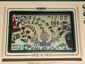Nintendo Game & Watch Popeye with box and