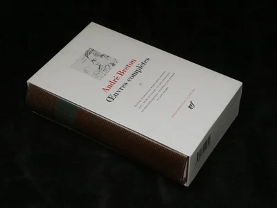André Breton - Œuvres complètes Tome 2 - La Pléiade - Étui et rhodoïd - 1992 - Photo 1/4