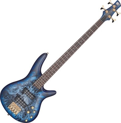 Ibanez SR300EDX-CZM SR Standard 4-Saiter Aktiv E-Bass Cosmic Blue Frozen Matte