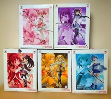 Madoka Magica SQ Figures Set Kyoko Sakura Madoka Homura Sayaka Mami Unopened