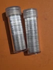 2  90% Silver Roosevelt Dimes 50-Coin Rolls Proof Mixed Recent Dates 100 Total