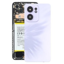 Original Battery Back Cover Rear Glass with Camera Lens Purple For OPPO Reno13 F