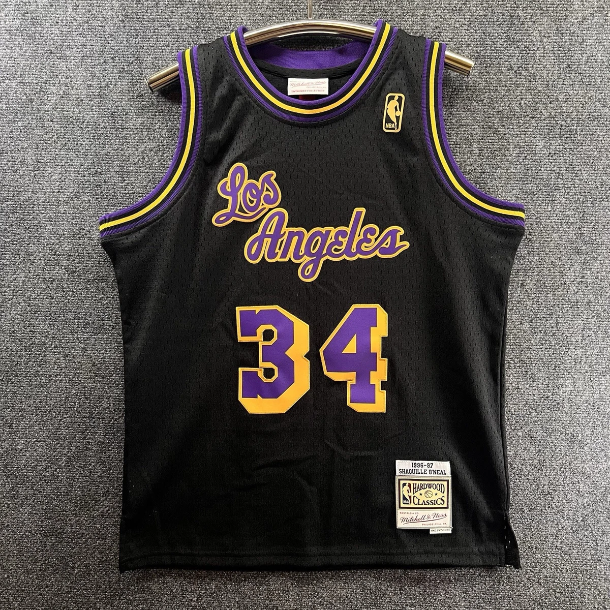 NBA Hardwood Classics #34 Shaquille O'Neal Los Angeles Lakers