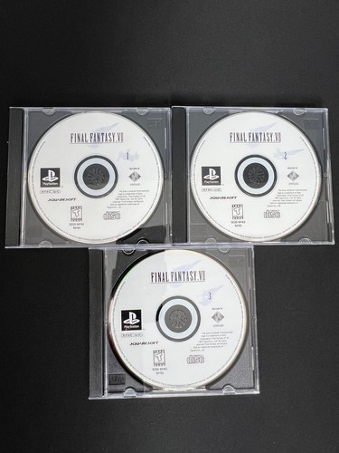 2 Boîtiers PlayStation 1 Vides - Final Fantasy VII - Sony - 1997 - Occasion