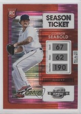 2022 Panini Chronicles Contenders Optic Pink Pulsar Prizm Connor Seabold 0f3j