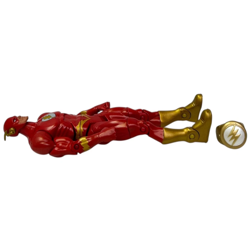 Figura Mattel 2013 DC Universe Signature Collection The Flash Wally West con anillo Foto 3 de 4