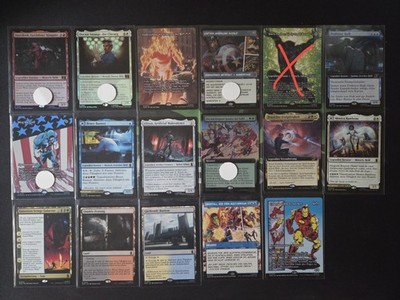 MTG / Magic the Gathering  / Marvel Rares & Mythics