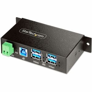 Startech 4-Port Managed USB Hub Heavy Duty Metall Industrie Gehäuse ESD & Surge