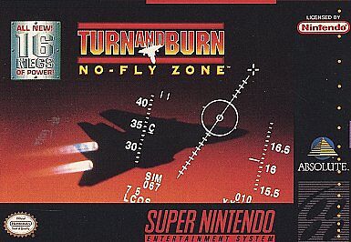 turn and burn no fly zone - super nintendo snes - raro - Retro Games