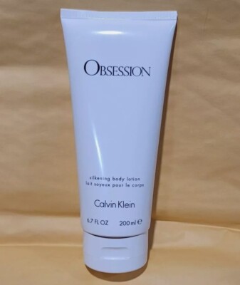 OBSESSION by CALVIN KLEIN for Women 6.7 oz 200ml SILKENING BODY LOTION New