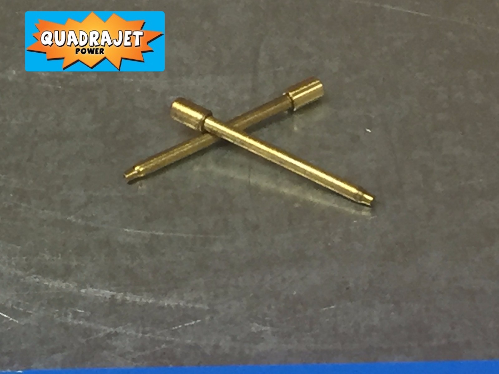 Quadrajet Idle pick up tubes, New with collars. .035" for performance