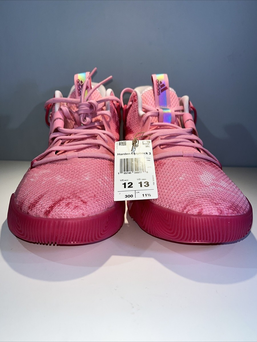Adidas Harden Stepback 3 bliss pink Hoops Basketball New Mens