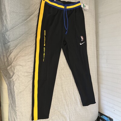 NIKE NBA Authentic Warriors TearAway Therma Dri-Fit Pants DA8140-010 XL  Tall NEW