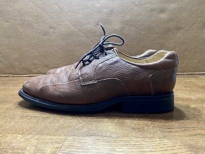 Studio Belvedere Bay Bridge Brown Leather Oxford Dress Shoes  display picture 1