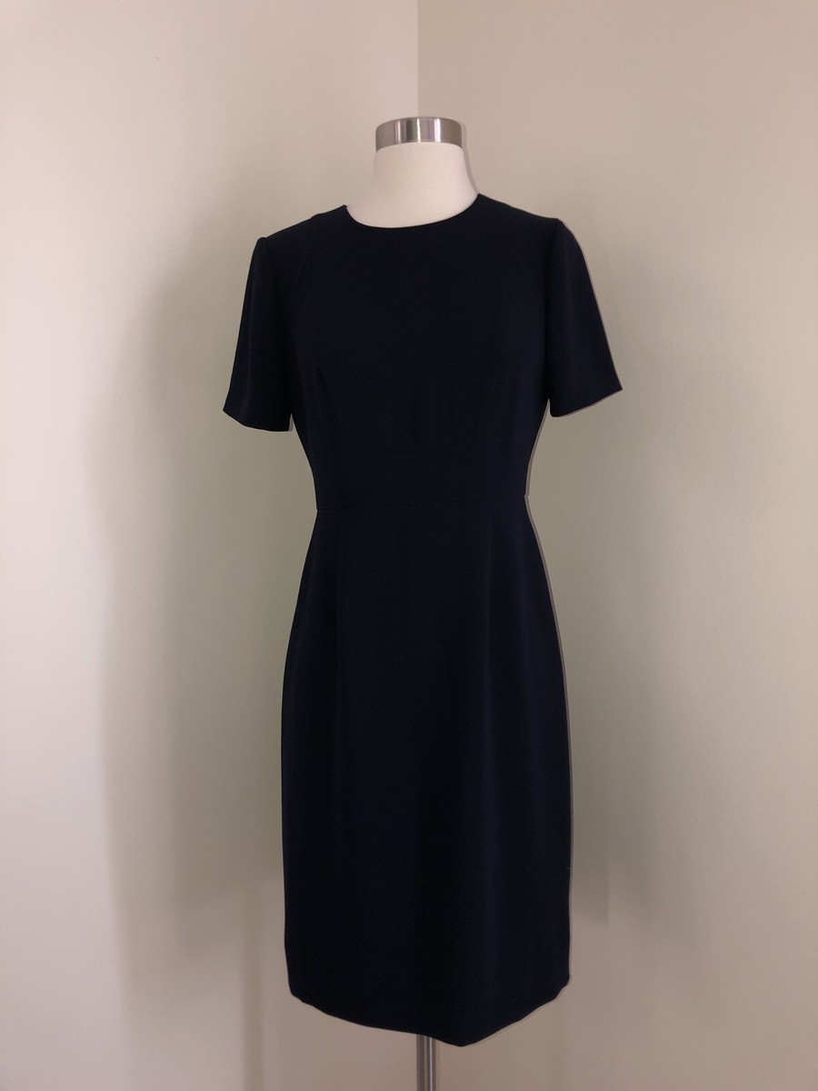 dark blue office dress Dark Blue Office Set (Short Jacket and Fitted Squareneck Sleeveless Dr BGL