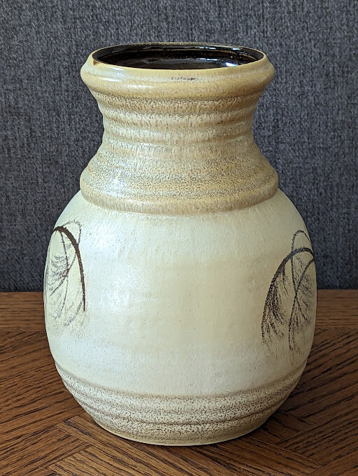 工芸品 Vintage Bay Keramik West German Vase Retro West German Bay Keramik Vase - Fat Lava Decor 71 17
