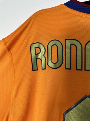 2006-07シーズン FC バルセロナ NIKE 3rdユニフォーム L Vintage Nike 2006-2007 FC Barcelona Away 3rd Jersey Soccer
