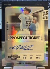 Jarred Kelenic 2021 Contenders Optic Holo Silver Prizm Prospect Ticket AUTO