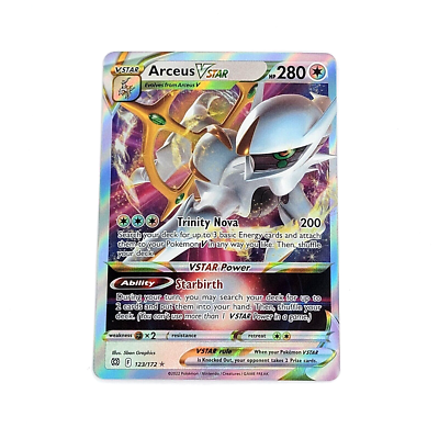 Arceus VSTAR 123/172 Swsh09: Brilliant Stars Holo Ultra Rare NM | eBay