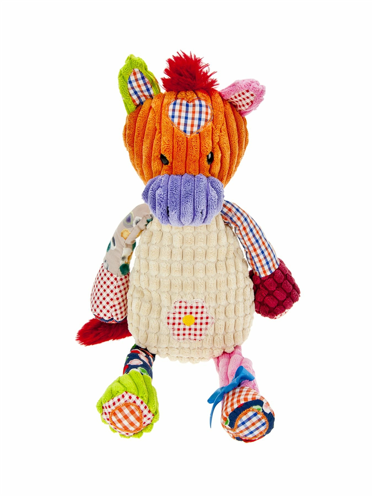 Mousehouse Children's Colourful 46cm  Plush Donkey Soft Toy Cuddly Toy