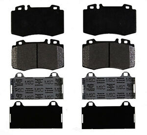ACDelco 17D837M Professional Semi-Metallic Front Disc Brake Pad Set ACDelco 17D837M Professional Semi-Metallic Front Disc Brake Pad Set
