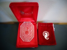 WATERFORD CRYSTAL 12 DAYS OF CHRISTMAS 1992 9 LADIES DANCING ORNAMENT