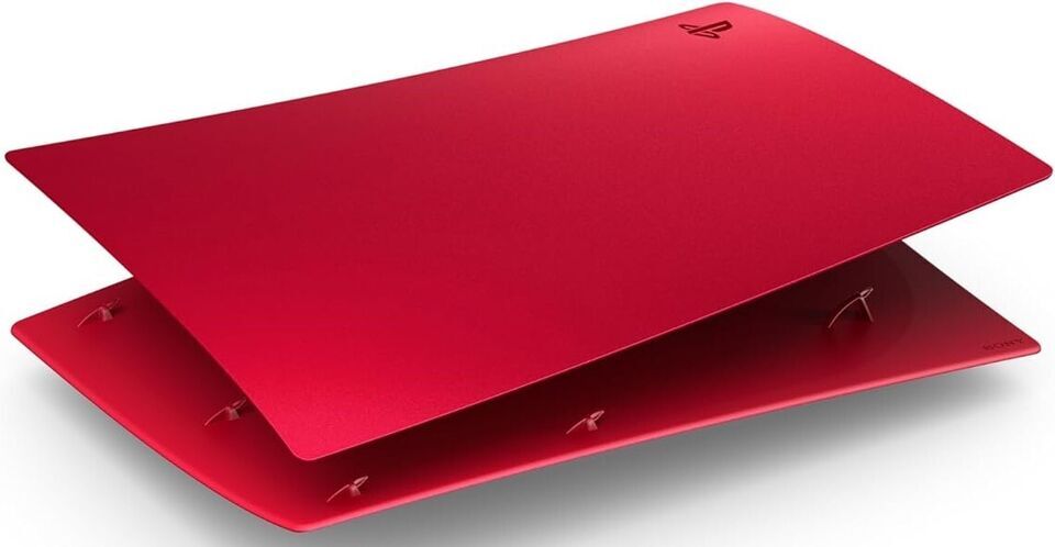 PlayStation 5 PS5 only Console cover Deep Earth Collection Red Blue NEW ...