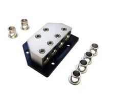 2X0/4 Gauge to 4 0/4 Gauge Output Ground Distribution Blocks DB2040