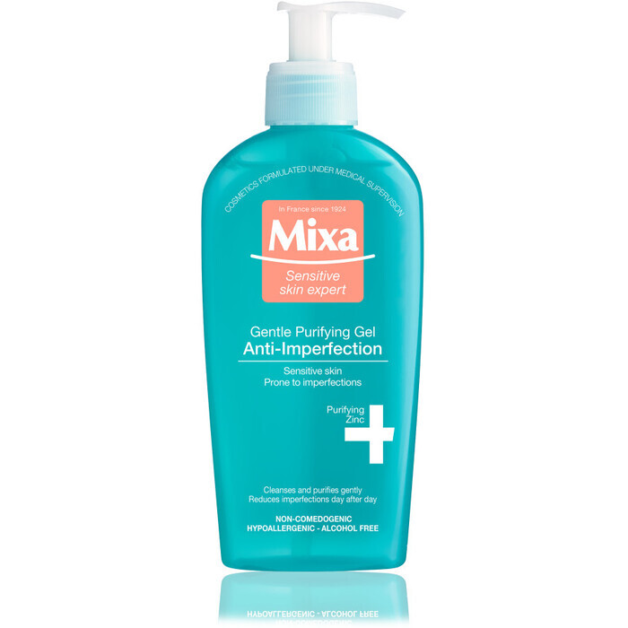 MIXA Gel Purificante Senza Sapone per la Pulizia della Donna 200ml