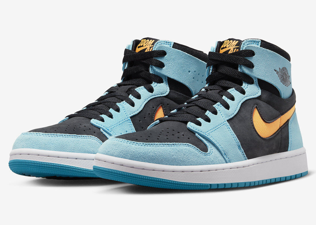 Nike Air Jordan 1 Zoom CMFT 2 Bleached Aqua Bright Citrus Nike Air Jordan 1 Zoom CMFT 2 Bleached Aqua Bright Citrus