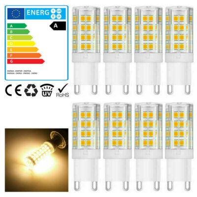 10x G9 LED 8W Birne Warmweiß 2835 Mais Licht 220V Energiesparlampen Super hell